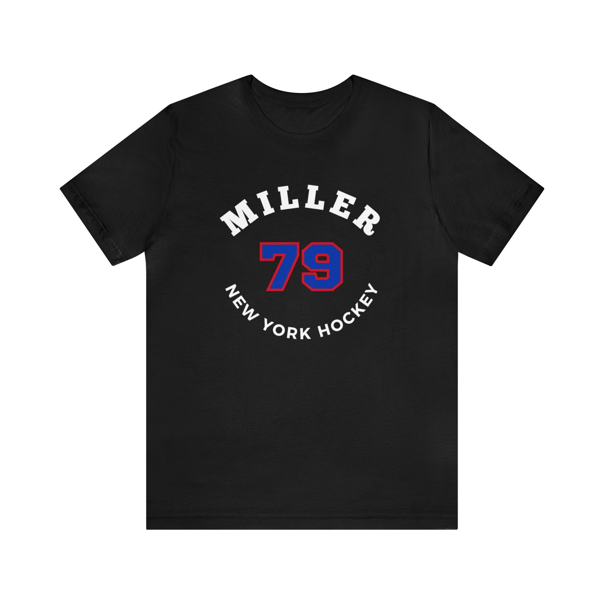 Miller 79 New York Hockey Number Arch Design Unisex T-Shirt