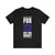Fox 23 New York Hockey Royal Blue Vertical Design Unisex T-Shirt