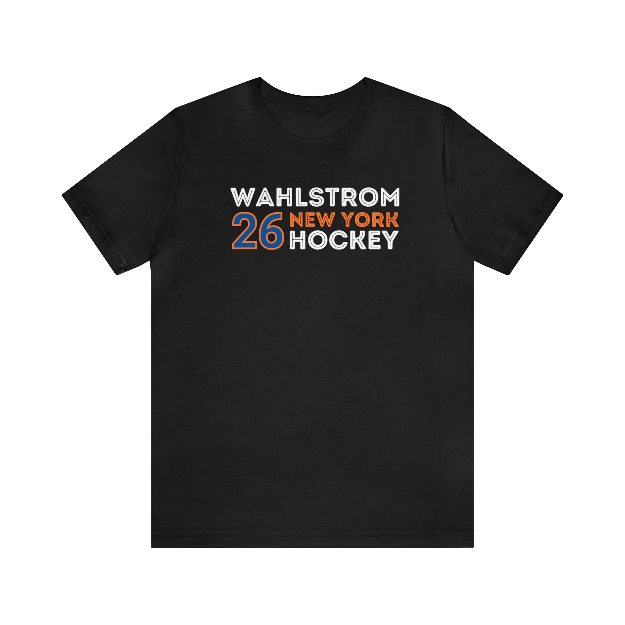 Wahlstrom 26 New York Hockey Grafitti Wall Design Unisex T-Shirt