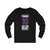 Panarin 10 New York Hockey Royal Blue Vertical Design Unisex Jersey Long Sleeve Shirt