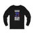 Goodrow 21 New York Hockey Royal Blue Vertical Design Unisex Jersey Long Sleeve Shirt