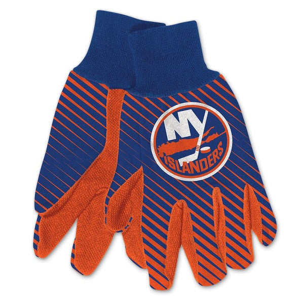 New York Islanders Adult Two-Tone Sport-Utility Work Gloves