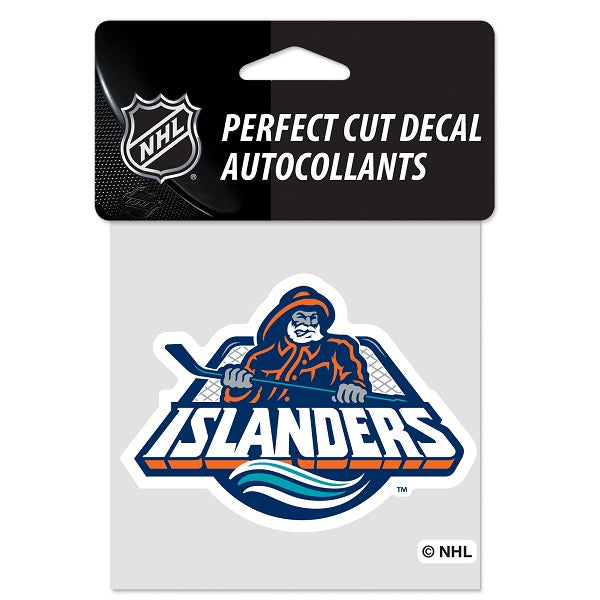 New York Islanders Special Edition Perfect Cut Decal, 4x4 Inch