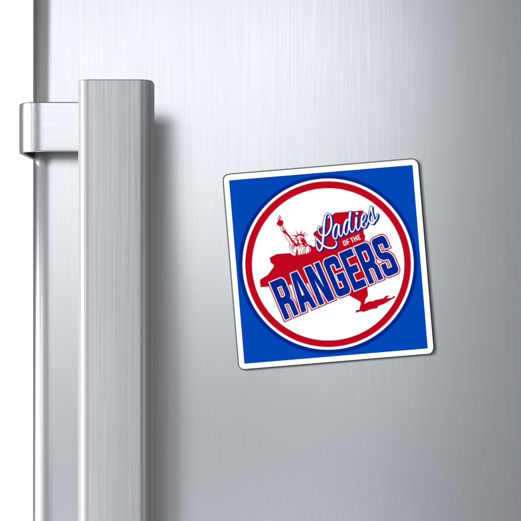 Ladies Of The Rangers Multi-Use Magnets, Blue