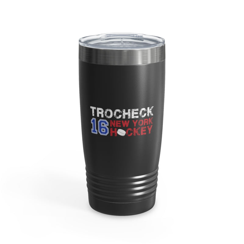 Trocheck 16 New York Hockey Ringneck Tumbler, 20 oz