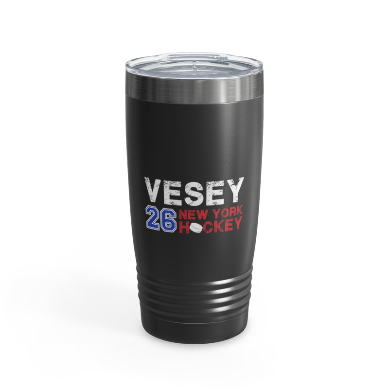 Vesey 26 New York Hockey Ringneck Tumbler, 20 oz