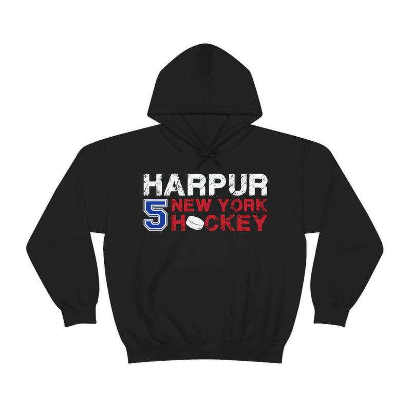 Harpur 5 New York Hockey Unisex Hooded Sweatshirt