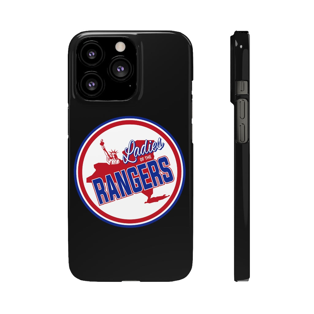 Ladies Of The Rangers Snap Phone Cases In Black