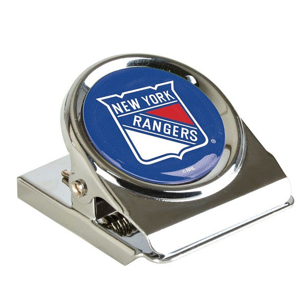 New York Rangers Metal Magnet Clip