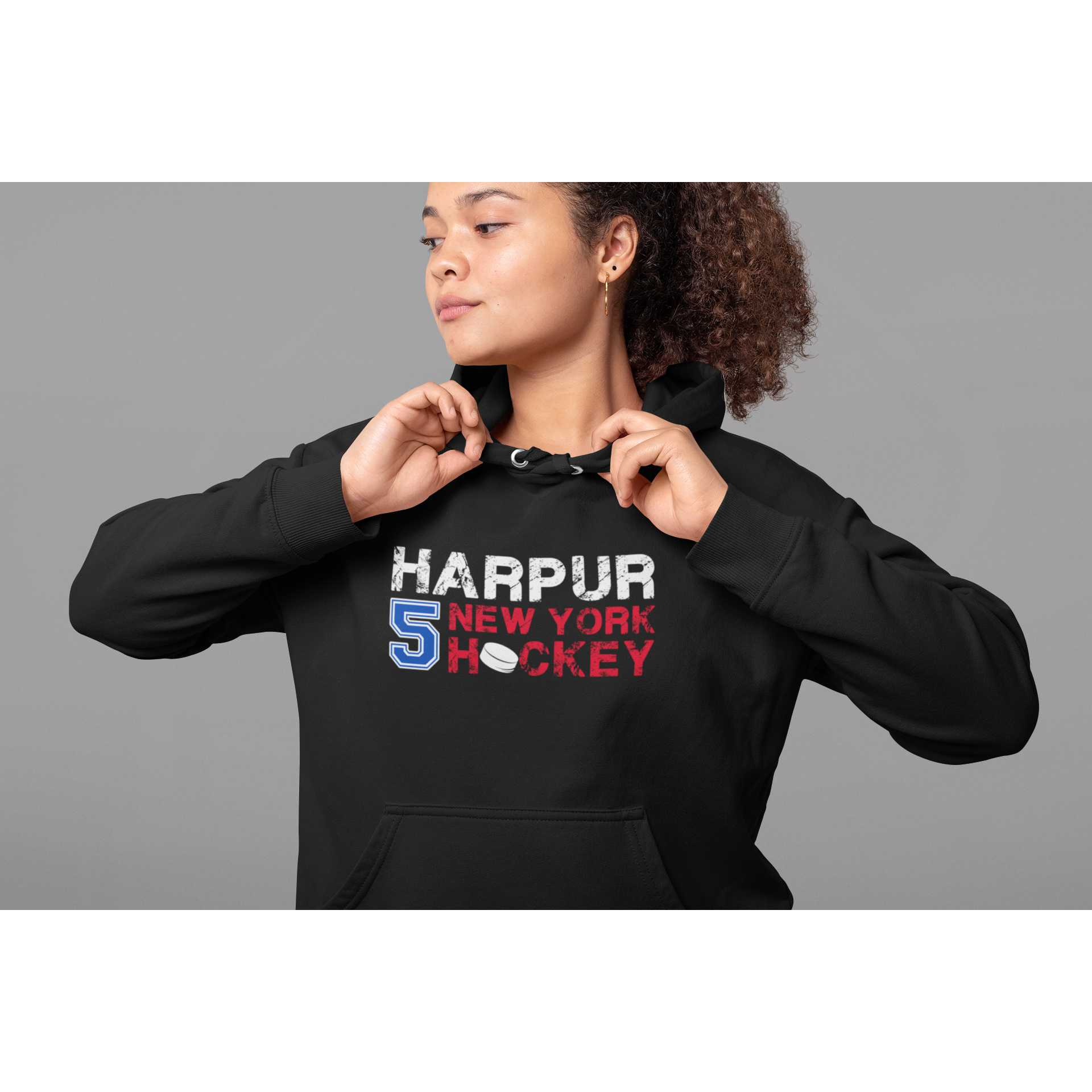 Harpur 5 New York Hockey Unisex Hooded Sweatshirt