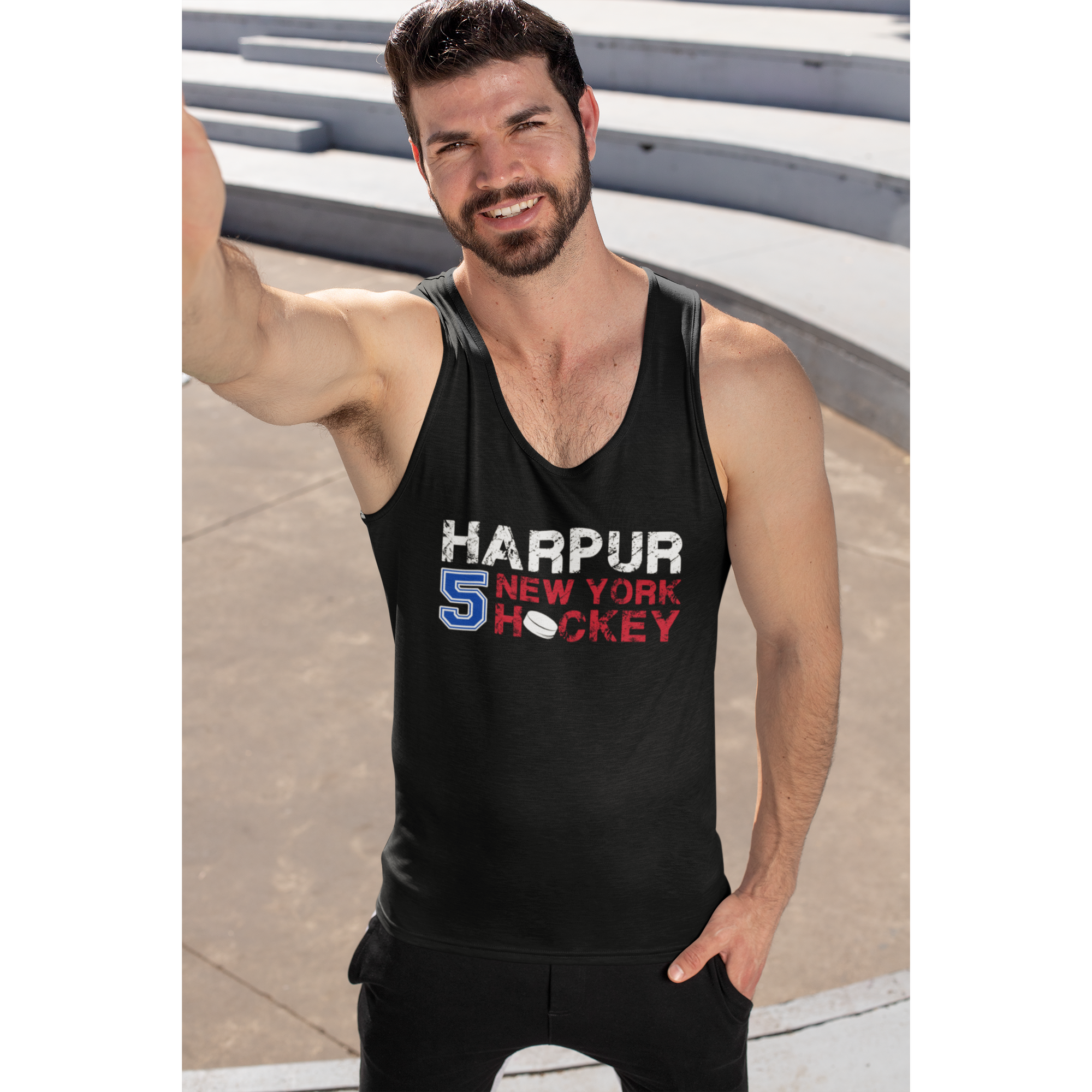 Harpur 5 New York Hockey Unisex Jersey Tank Top