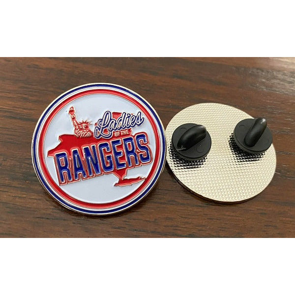 Ladies Of The Rangers Enamel Lapel Pin
