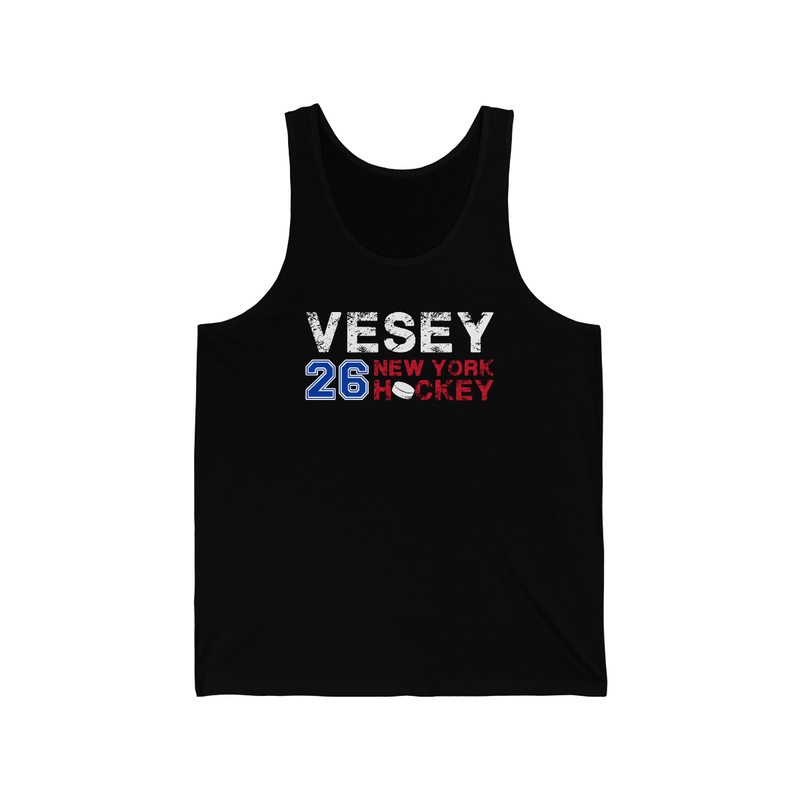 Vesey 26 New York Hockey Unisex Jersey Tank Top