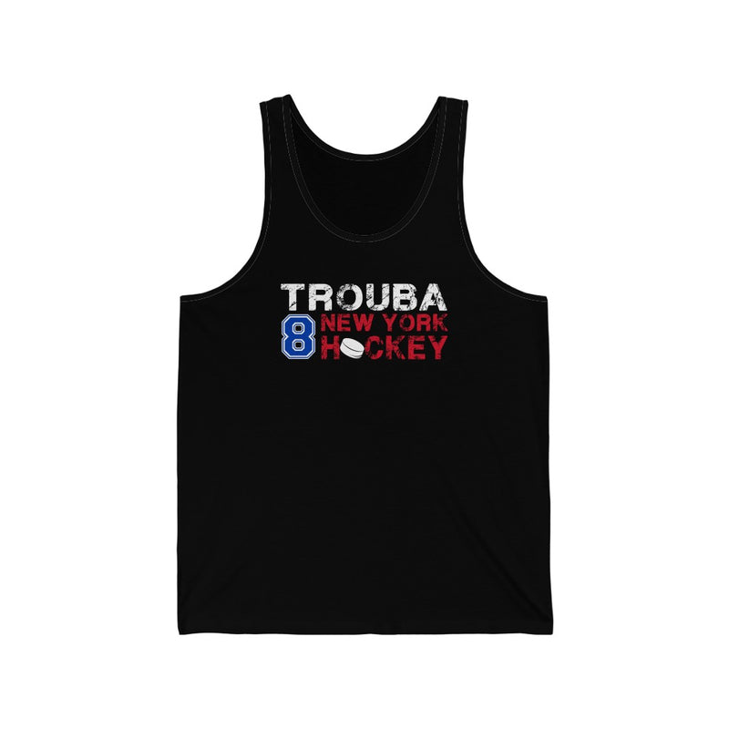 Trouba 8 New York Hockey Unisex Jersey Tank Top