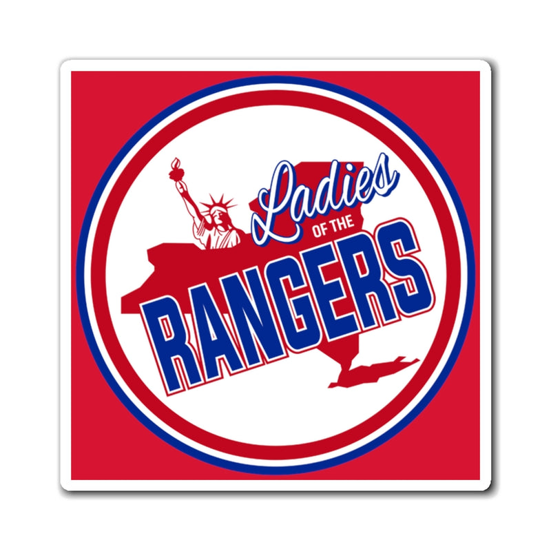 Ladies Of The Rangers Multi-Use Magnet, Red