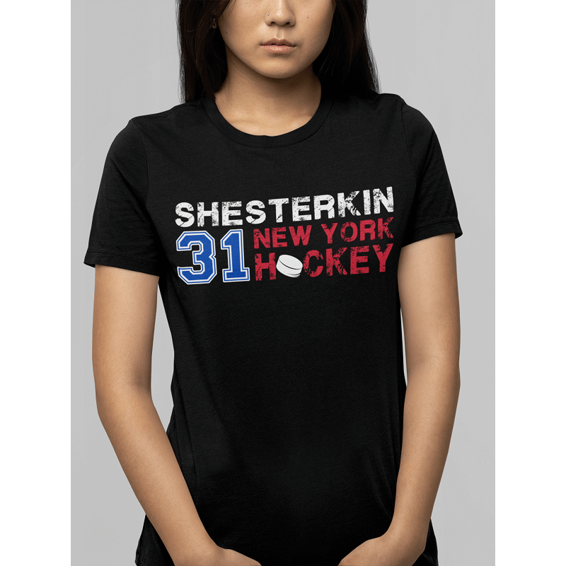 Shesterkin 31 New York Hockey Unisex Jersey Tee