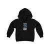 Wahlstrom 26 New York Hockey Blue Vertical Design Youth Hooded Sweatshirt