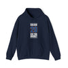 Kuhlman 20 New York Hockey Blue Vertical Design Unisex Hooded Sweatshirt