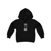 Thompson 72 Buffalo Hockey Royal Blue Vertical Design Youth Hooded Sweatshirt