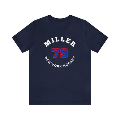 Miller 79 New York Hockey Number Arch Design Unisex T-Shirt