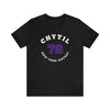 Chytil 72 New York Hockey Number Arch Design Unisex T-Shirt