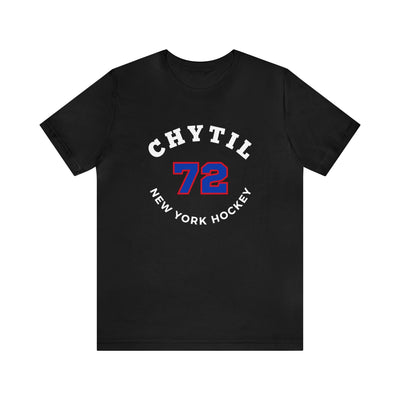 Chytil 72 New York Hockey Number Arch Design Unisex T-Shirt