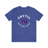 Chytil 72 New York Hockey Number Arch Design Unisex T-Shirt