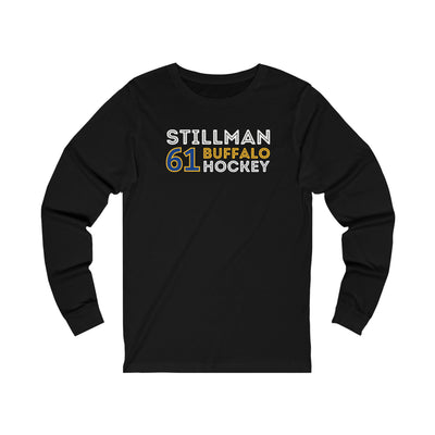 Stillman 61 Buffalo Hockey Grafitti Wall Design Unisex Jersey Long Sleeve Shirt