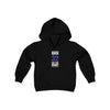 Quick 32 New York Hockey Royal Blue Vertical Design Youth Hooded Sweatshirt