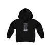 Mittelstadt 37 Buffalo Hockey Royal Blue Vertical Design Youth Hooded Sweatshirt