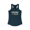 Krebs 19 Buffalo Hockey Grafitti Wall Design Women's Ideal Racerback Tank Top