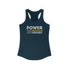 Power 25 Buffalo Hockey Grafitti Wall Design Women's Ideal Racerback Tank Top