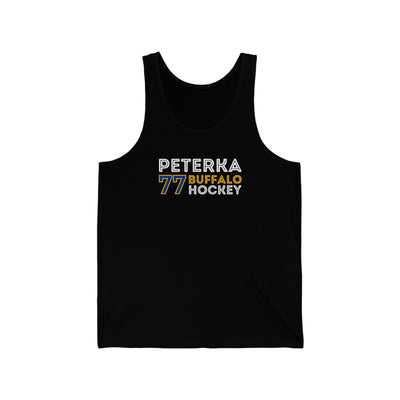 Peterka 77 Buffalo Hockey Grafitti Wall Design Unisex Jersey Tank Top