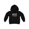 Levi 27 Buffalo Hockey Grafitti Wall Design Youth Hooded Sweatshirt