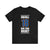 Engvall 18 New York Hockey Blue Vertical Design Unisex T-Shirt