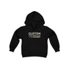 Clifton 75 Buffalo Hockey Grafitti Wall Design Youth Hooded Sweatshirt