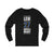 Levi 27 Buffalo Hockey Royal Blue Vertical Design Unisex Jersey Long Sleeve Shirt