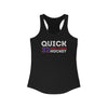 Quick 32 New York Hockey Grafitti Wall Design Women's Ideal Racerback Tank Top