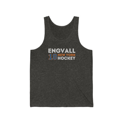 Engvall 18 New York Hockey Grafitti Wall Design Unisex Jersey Tank Top