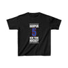 Harpur 5 New York Hockey Royal Blue Vertical Design Kids Tee