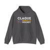 Clague 38 Buffalo Hockey Grafitti Wall Design Unisex Hooded Sweatshirt