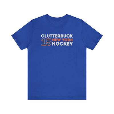 Clutterbuck 15 New York Hockey Grafitti Wall Design Unisex T-Shirt