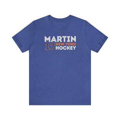 Martin 17 New York Hockey Grafitti Wall Design Unisex T-Shirt