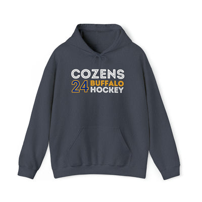 Cozens 24 Buffalo Hockey Grafitti Wall Design Unisex Hooded Sweatshirt