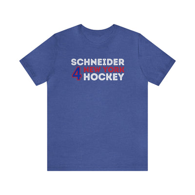 Braden Schneider T-Shirt 4 New York Hockey Grafitti Wall Design Unisex