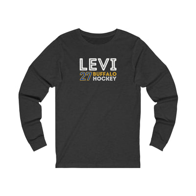 Levi 27 Buffalo Hockey Grafitti Wall Design Unisex Jersey Long Sleeve Shirt