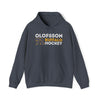 Olofsson 71 Buffalo Hockey Grafitti Wall Design Unisex Hooded Sweatshirt