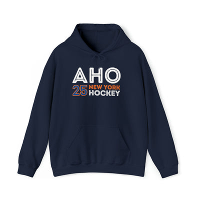 Aho 25 New York Hockey Grafitti Wall Design Unisex Hooded Sweatshirt