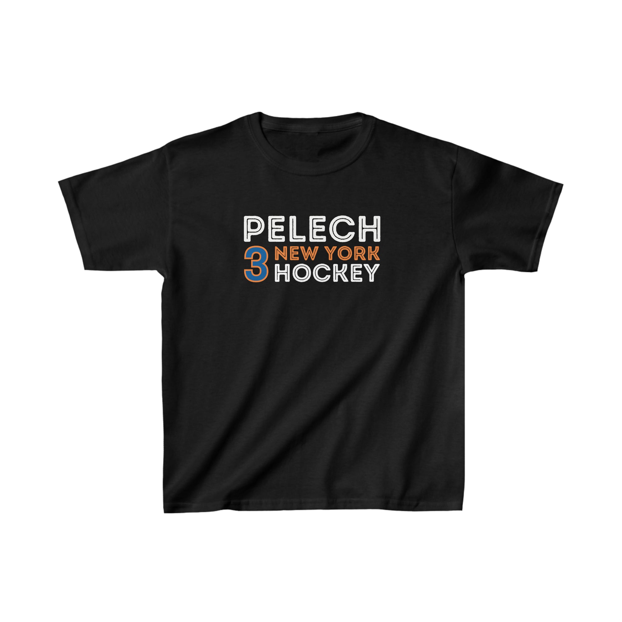 Pelech 3 New York Hockey Grafitti Wall Design Kids Tee