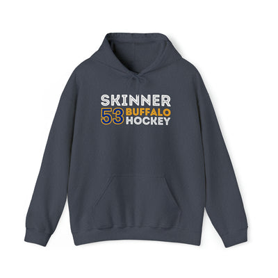 Skinner 53 Buffalo Hockey Grafitti Wall Design Unisex Hooded Sweatshirt